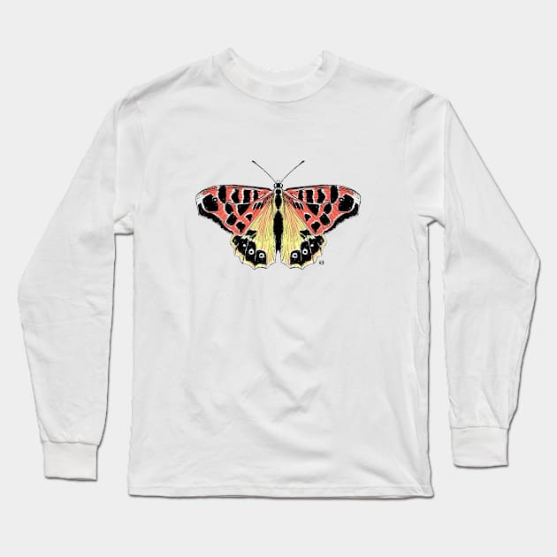 Not so real Butterfly red Long Sleeve T-Shirt by VeraAlmeida